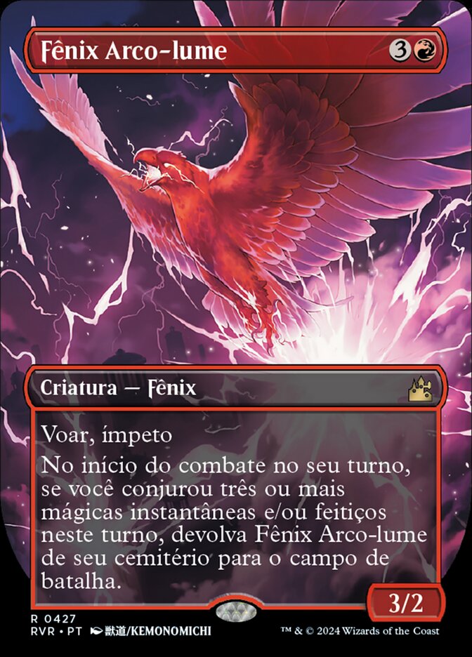 Fênix Arco-lume