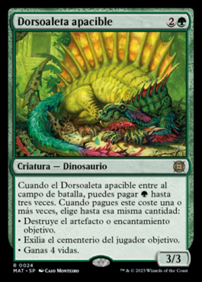 Dorsoaleta apacible