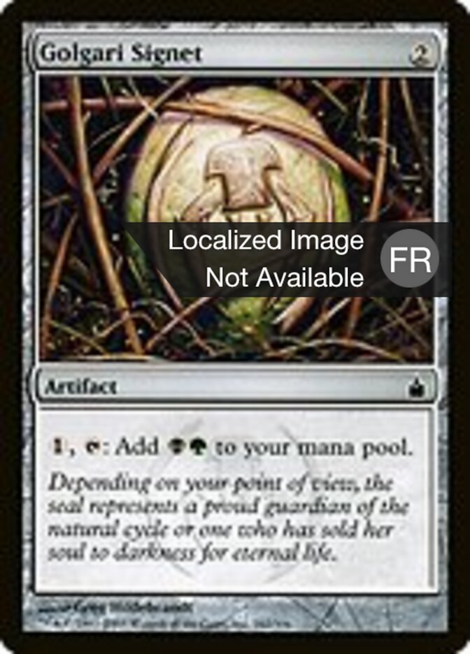 Cachet de Golgari