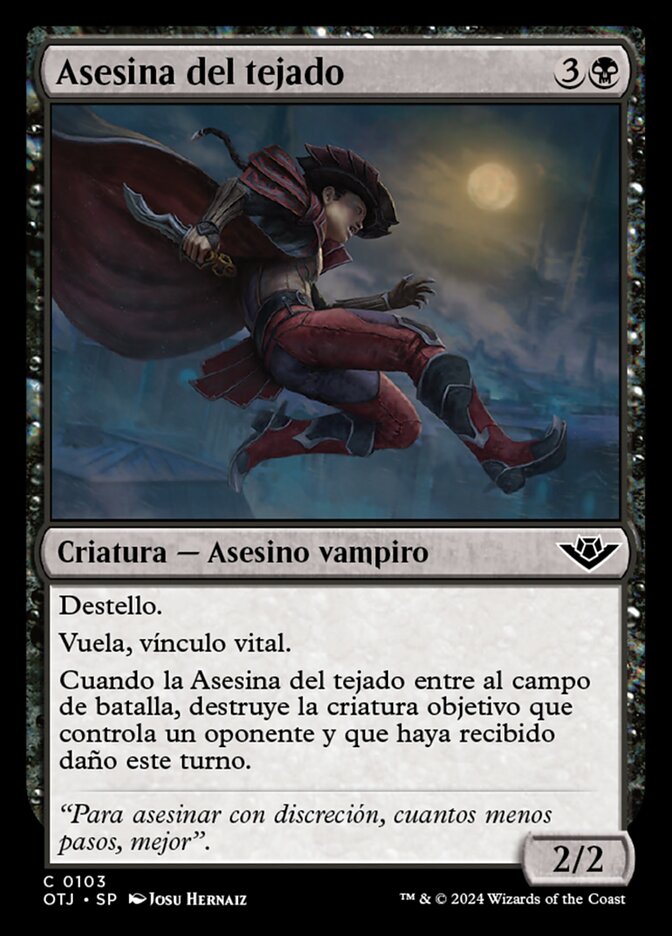 Asesina del tejado