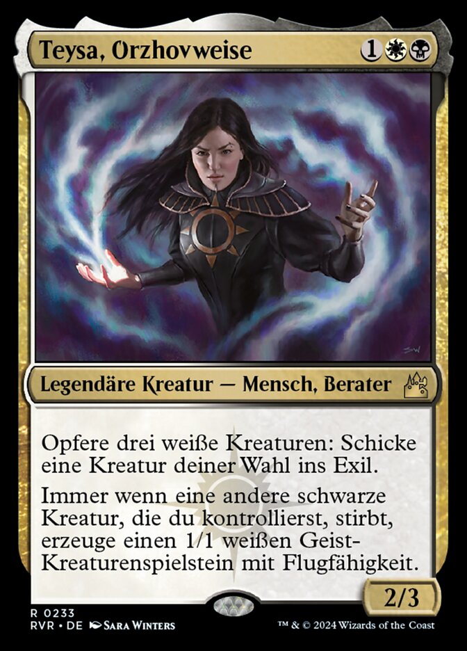 Teysa, Orzhovweise