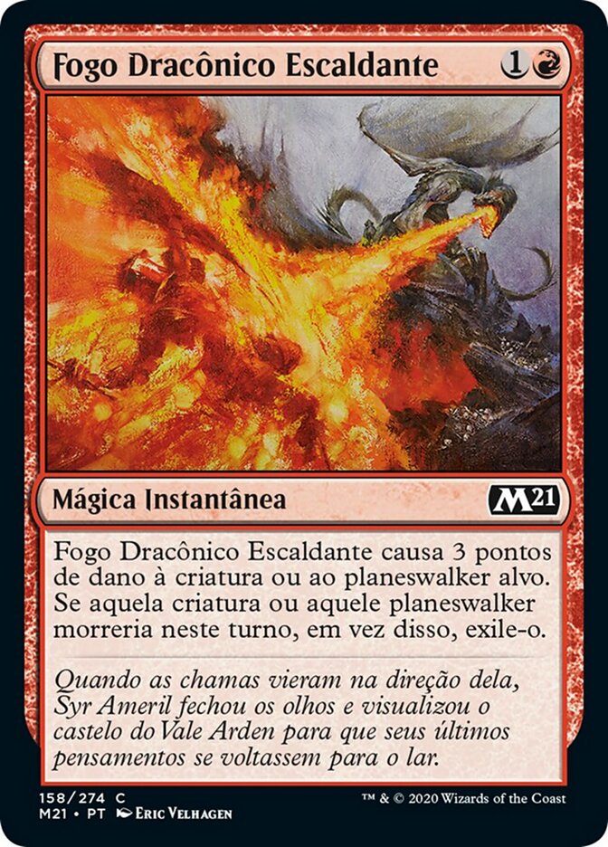 Fogo Dracônico Escaldante