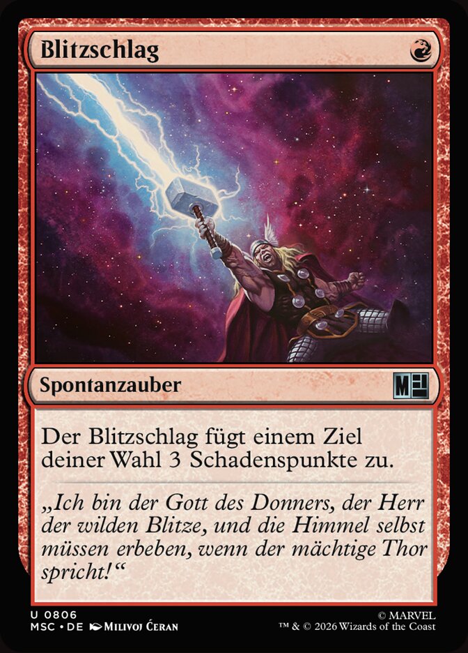 Blitzschlag