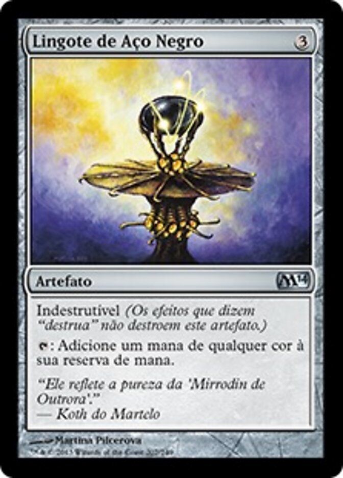 Lingote de Aço Negro
