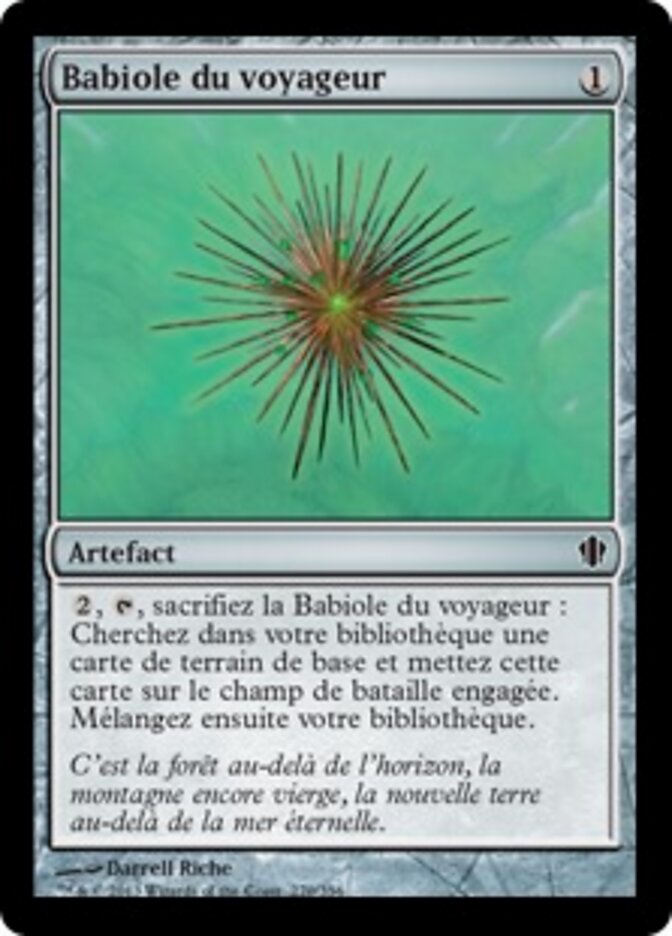 Babiole du voyageur