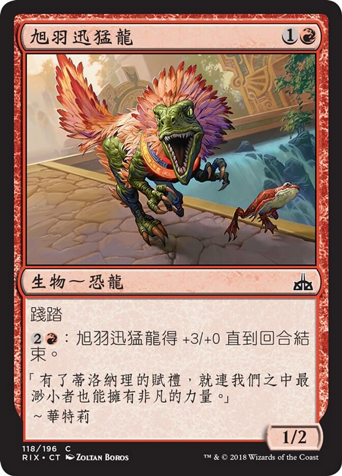 旭羽迅猛龍