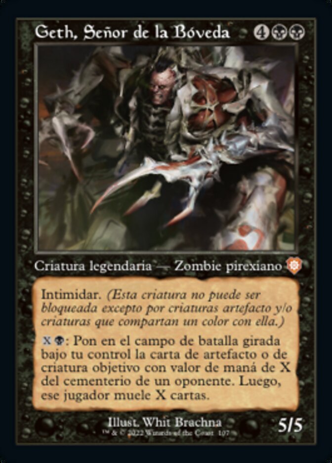 Geth, Señor de la Bóveda