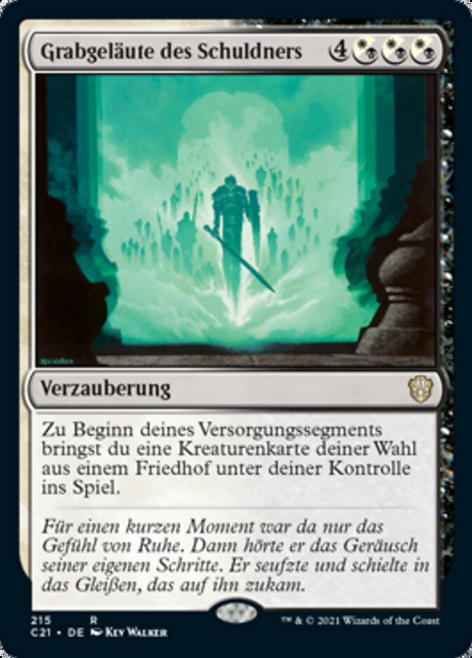 Grabgeläute des Schuldners
