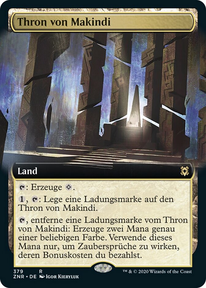 Thron von Makindi