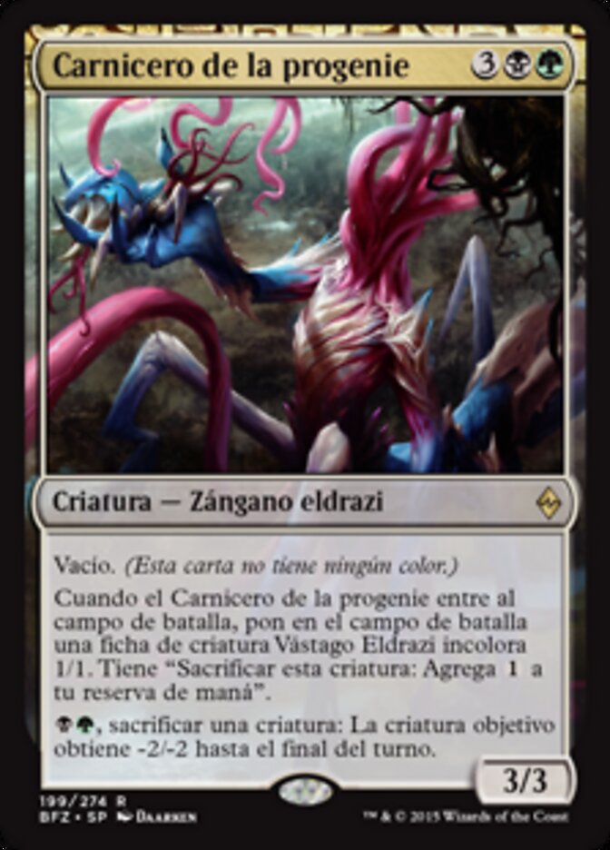 Carnicero de la progenie