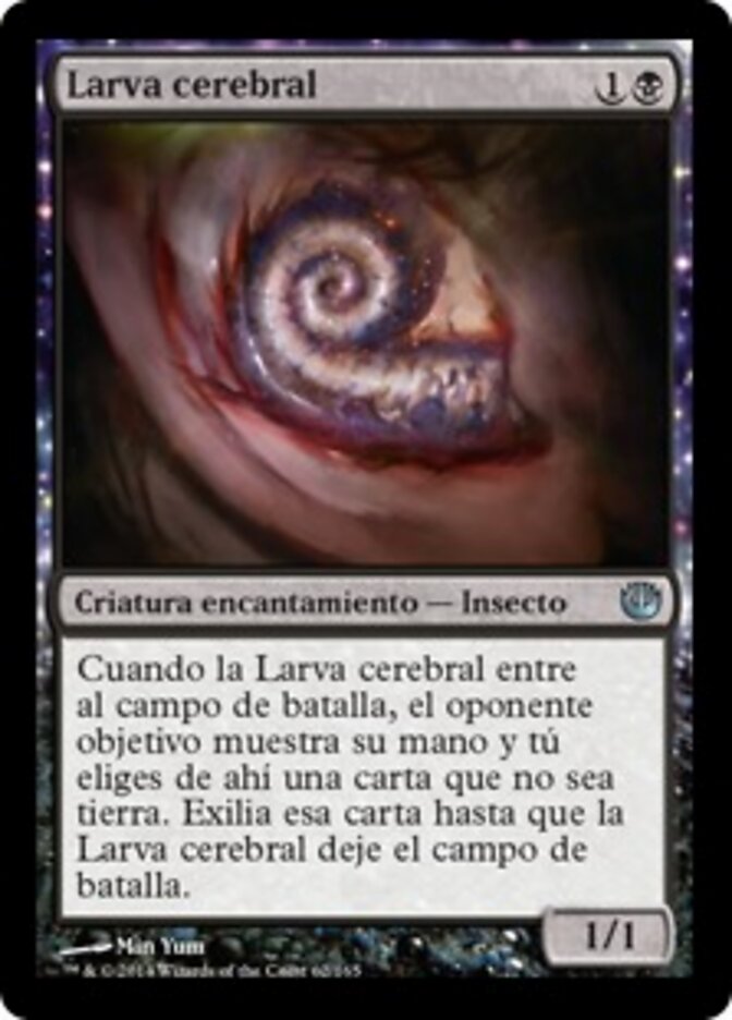Larva cerebral
