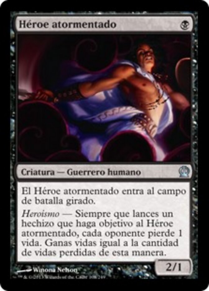 Héroe atormentado