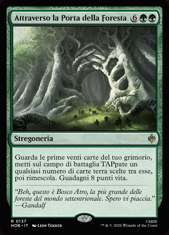 Attraverso la Porta della Foresta