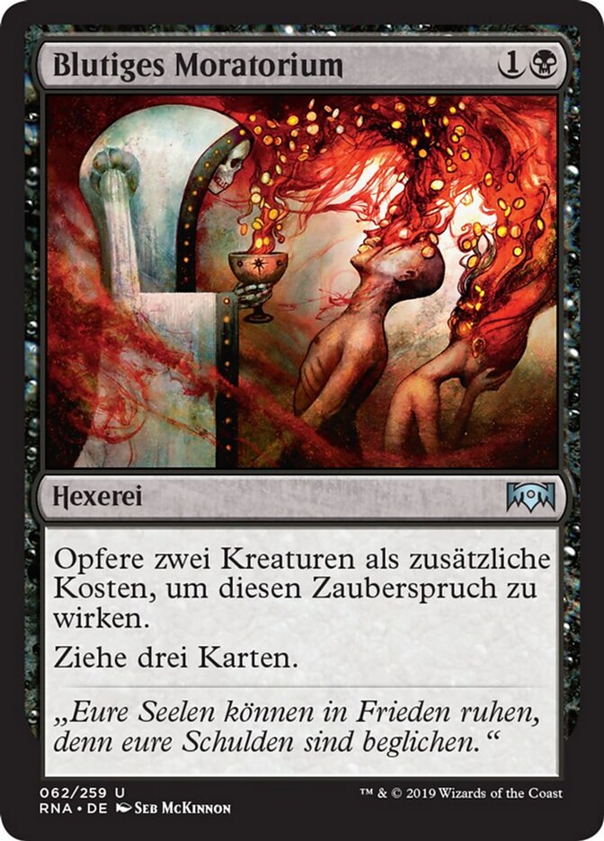 Blutiges Moratorium