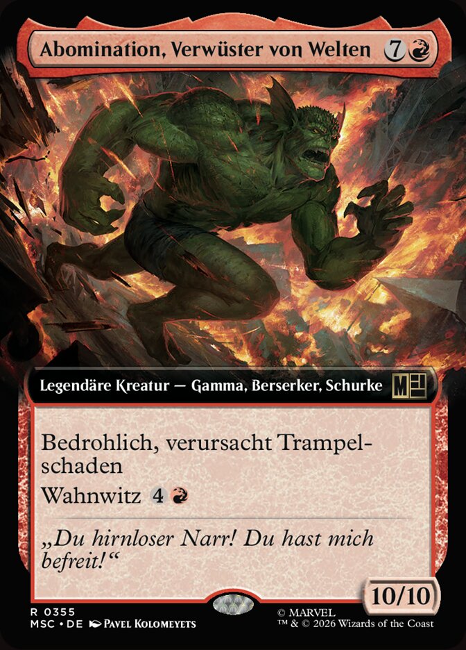 Abomination, Verwüster von Welten