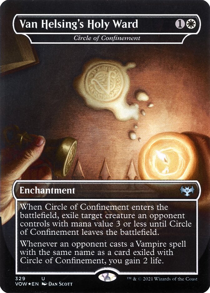 Van Helsing's Holy Ward