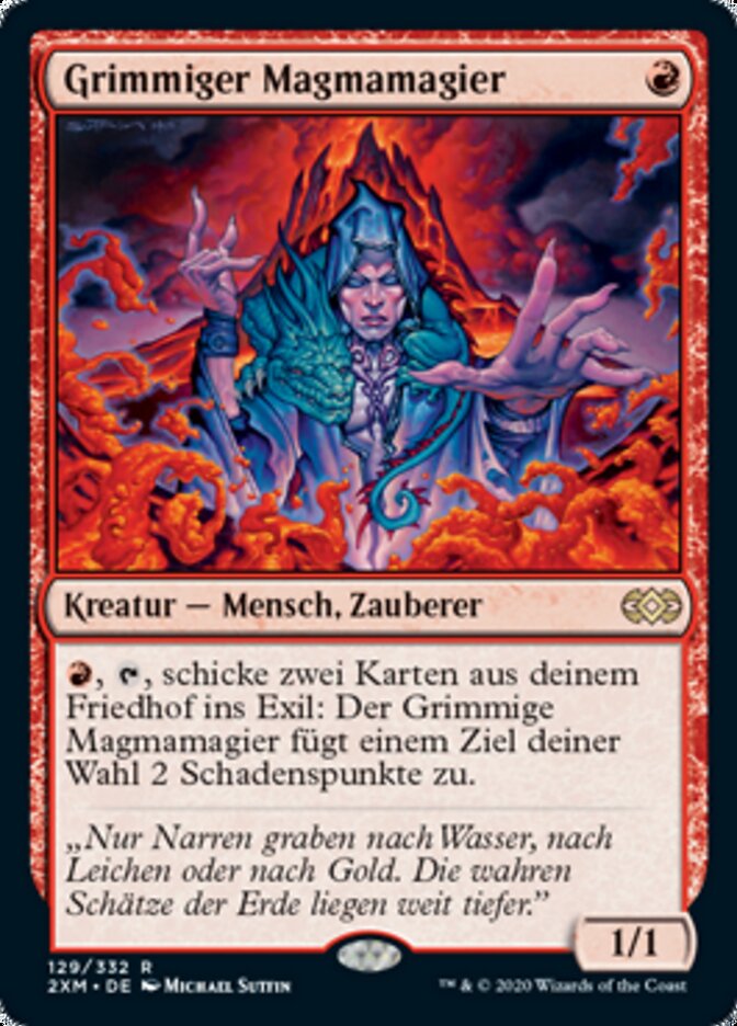 Grimmiger Magmamagier