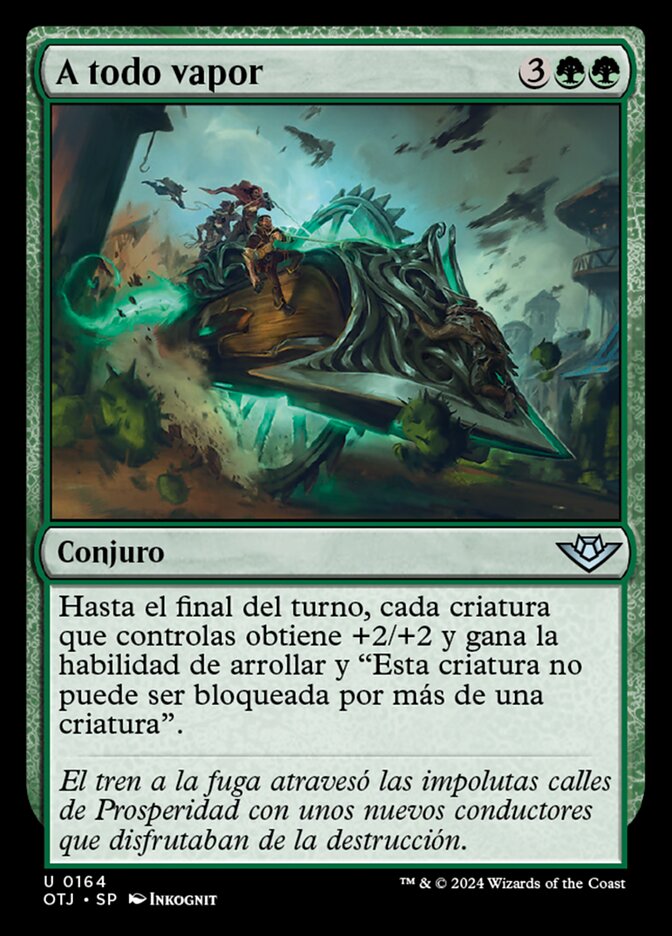 A todo vapor