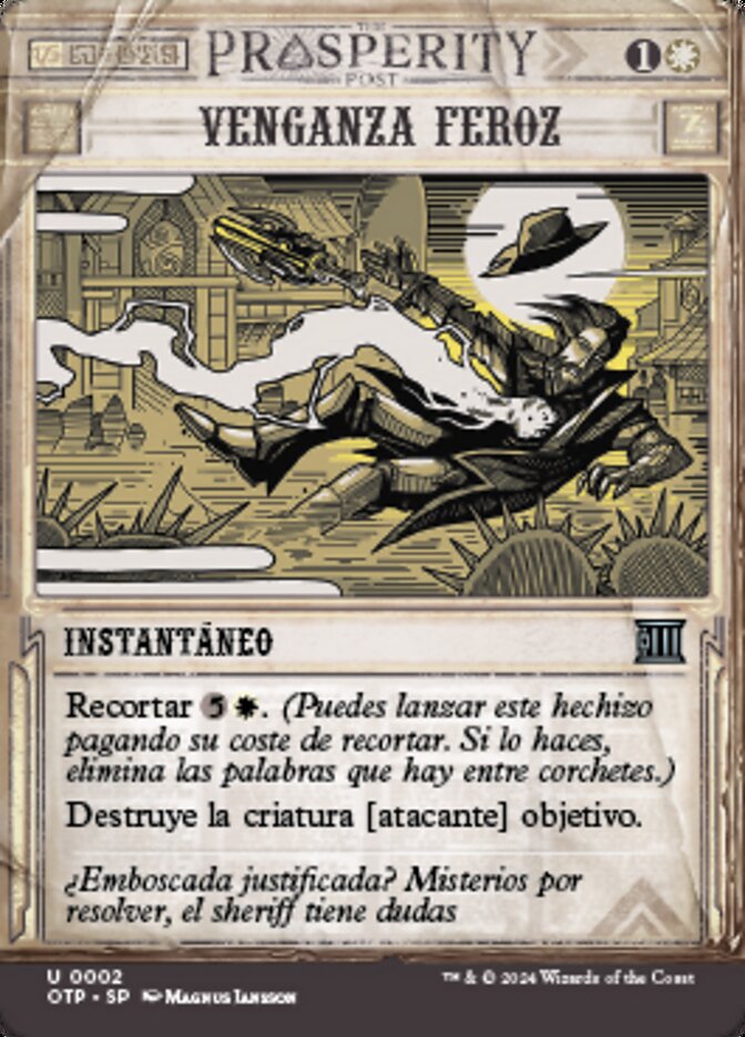 Venganza feroz