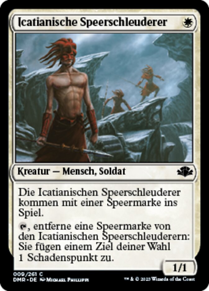 Icatianische Speerschleuderer
