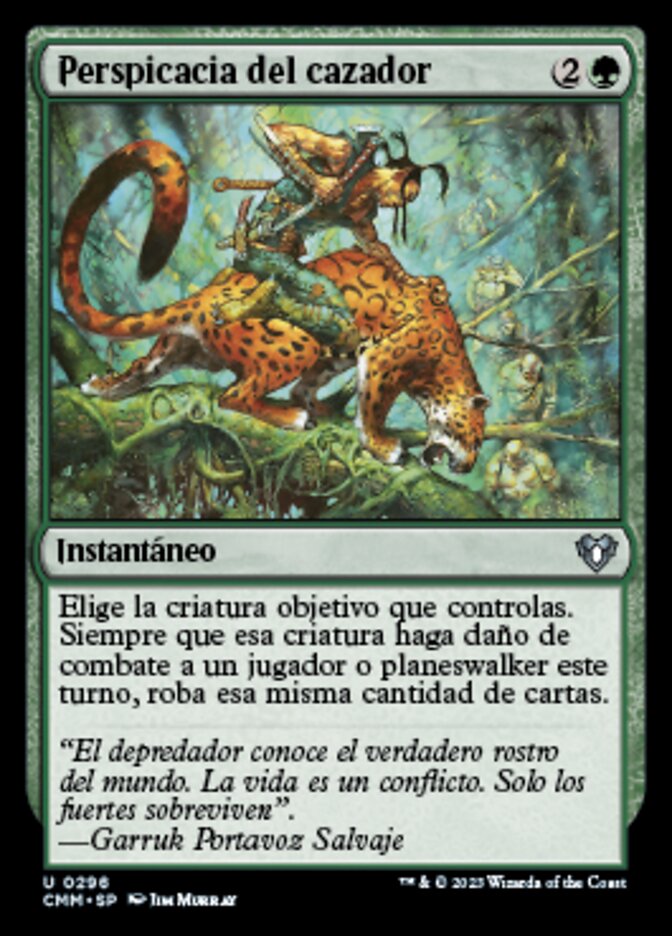 Perspicacia del cazador