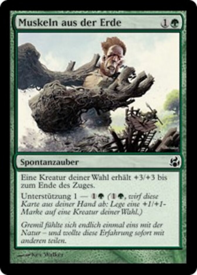 Muskeln aus der Erde