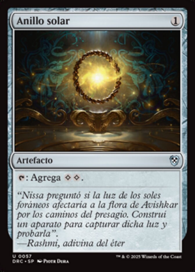 Anillo solar