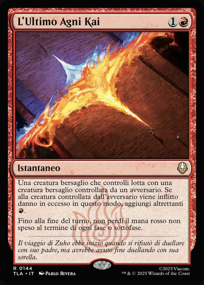 L'Ultimo Agni Kai