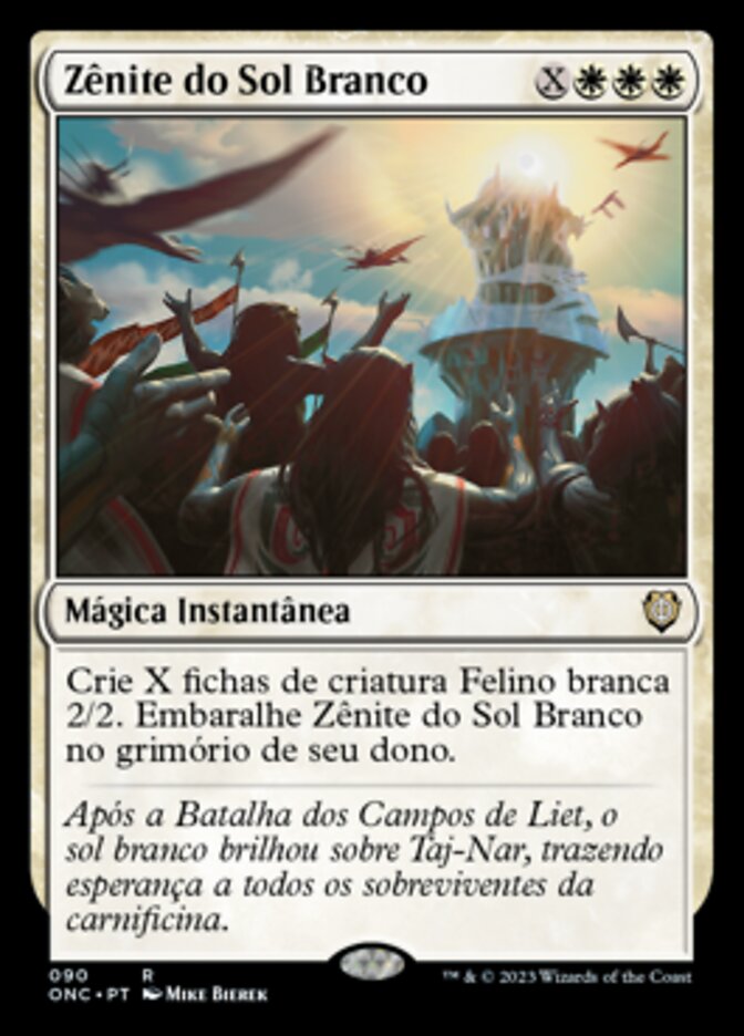 Zênite do Sol Branco