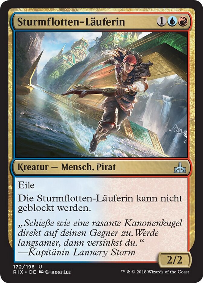 Sturmflotten-Läuferin