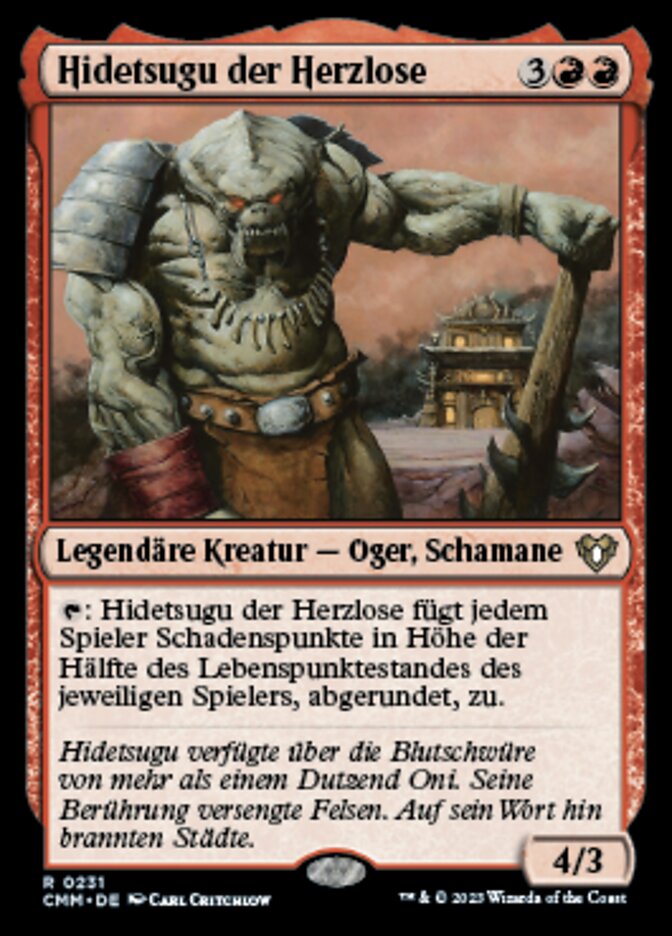 Hidetsugu der Herzlose