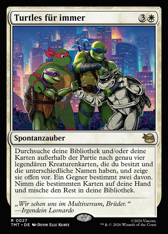 Turtles für immer