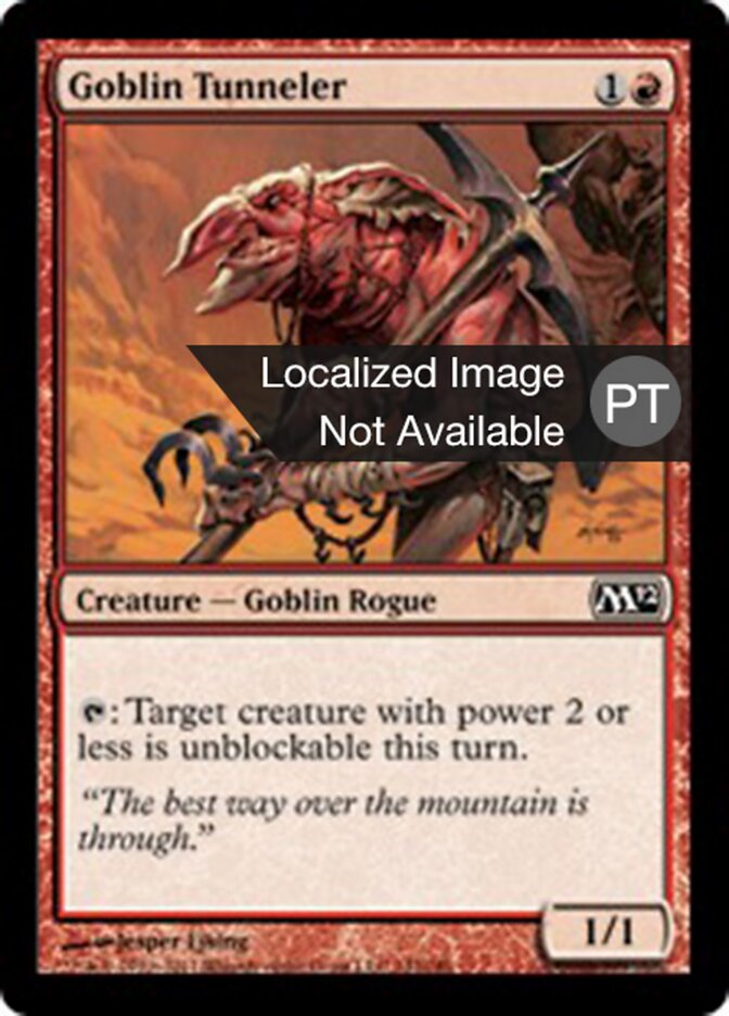 Cavador de Túneis Goblin