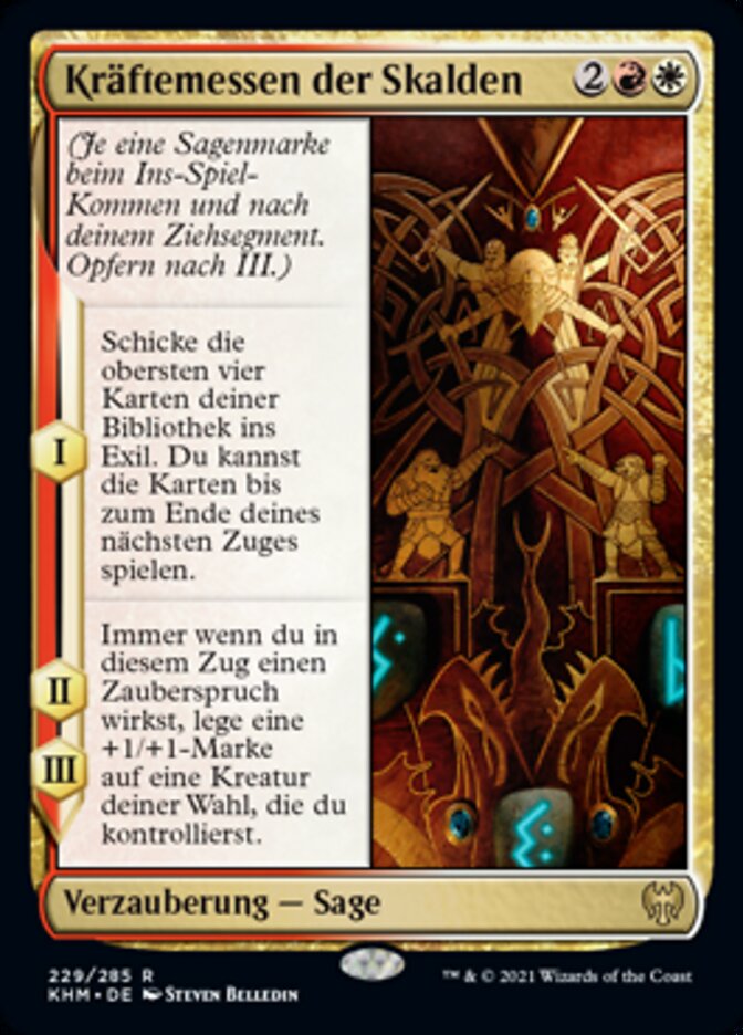 Kräftemessen der Skalden