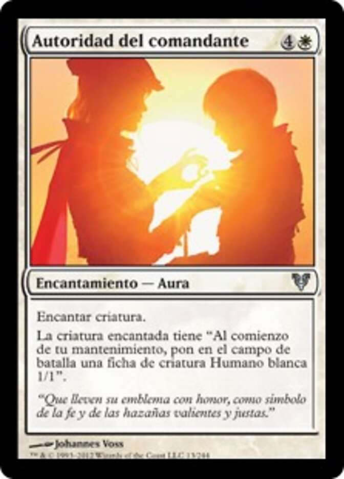 Autoridad del comandante