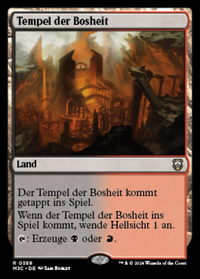 Tempel der Bosheit