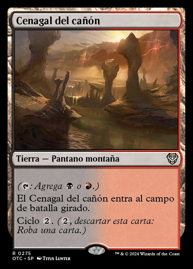 Cenagal del cañón