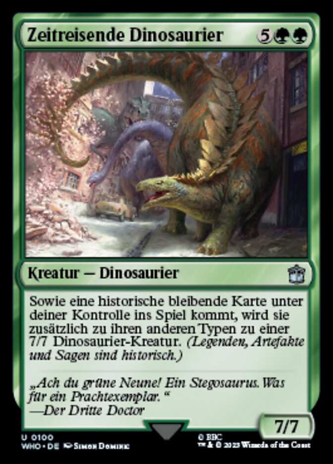 Zeitreisende Dinosaurier