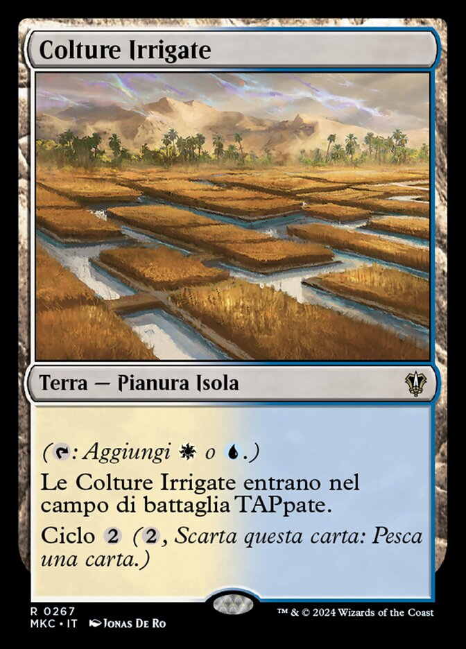 Colture Irrigate