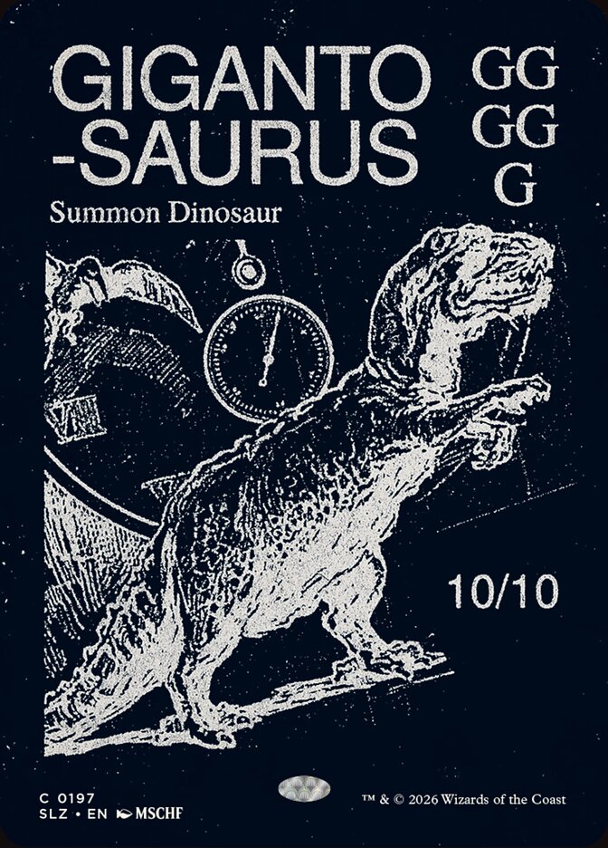 GIGANTO-SAURUS