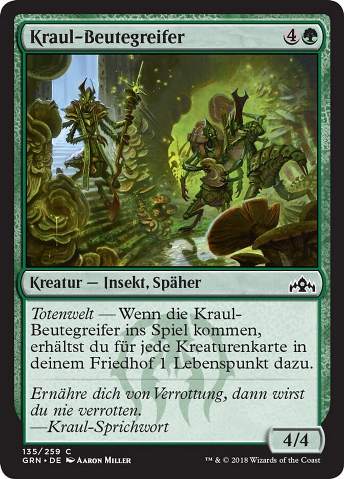 Kraul-Beutegreifer
