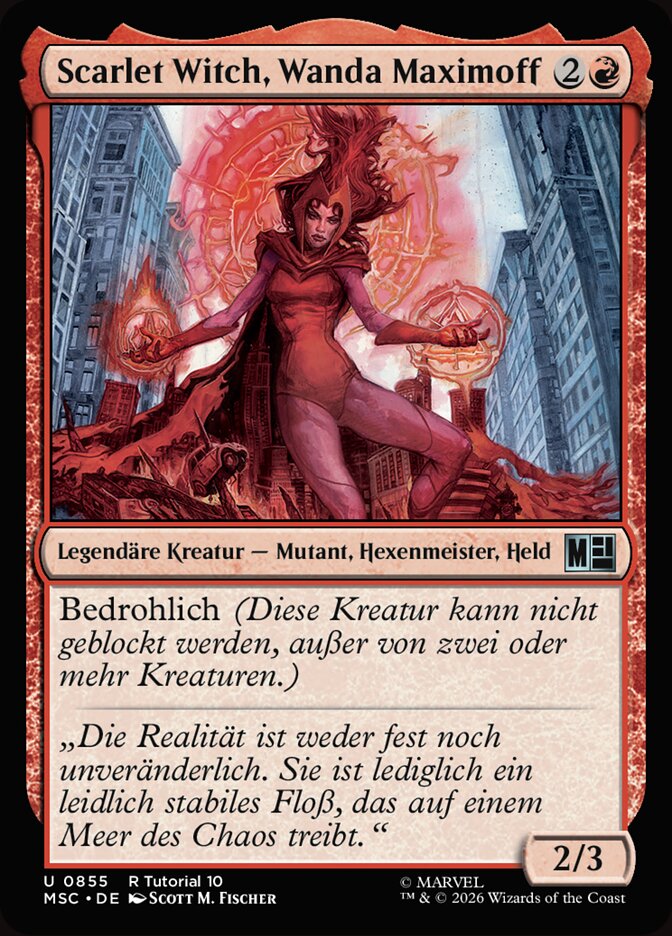 Scarlet Witch, Wanda Maximoff