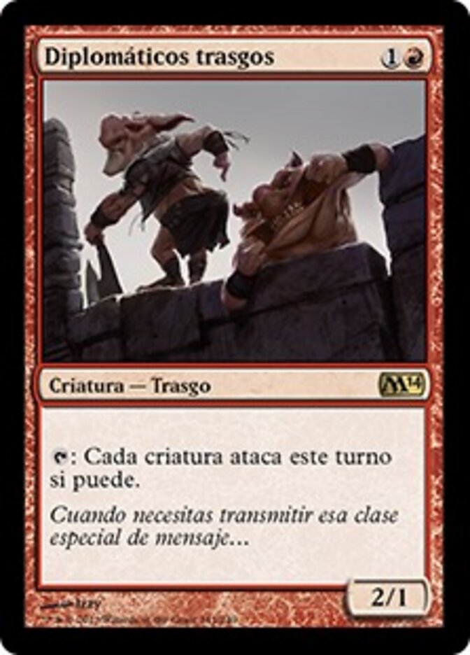 Diplomáticos trasgos