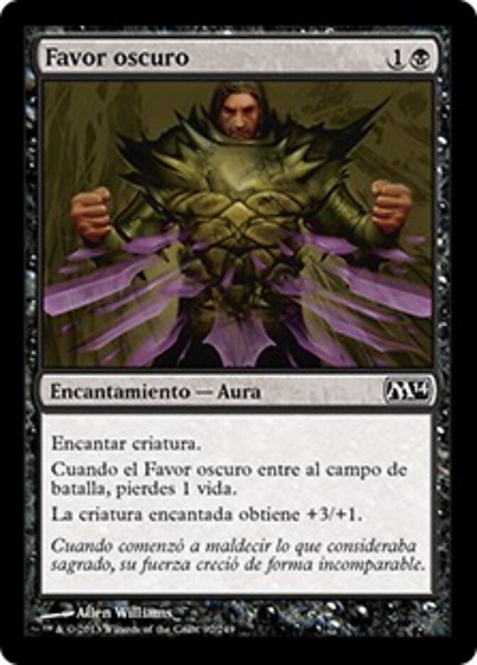 Favor oscuro