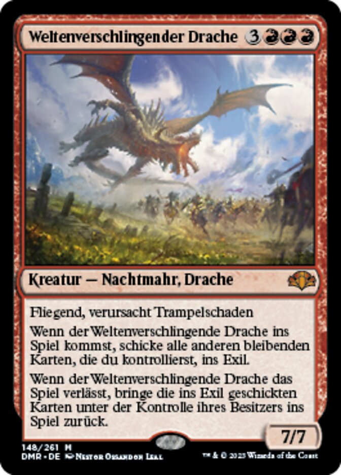 Weltenverschlingender Drache