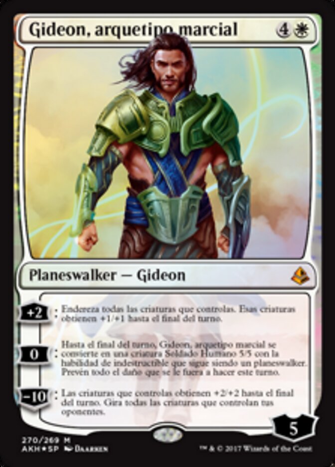 Gideon, arquetipo marcial