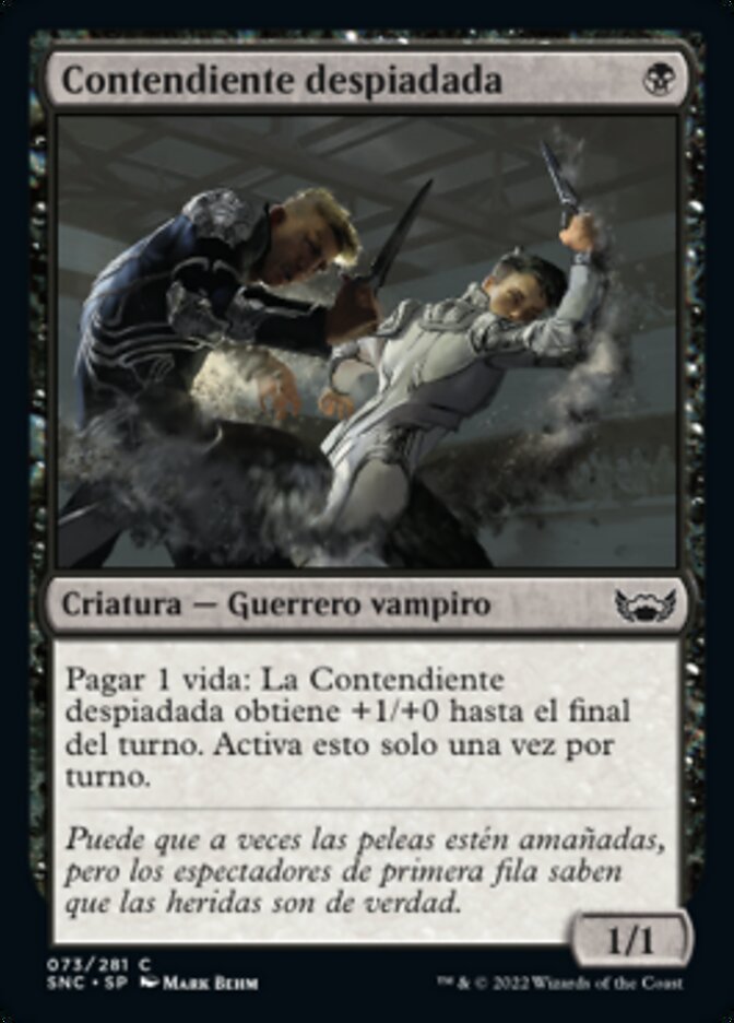 Contendiente despiadada
