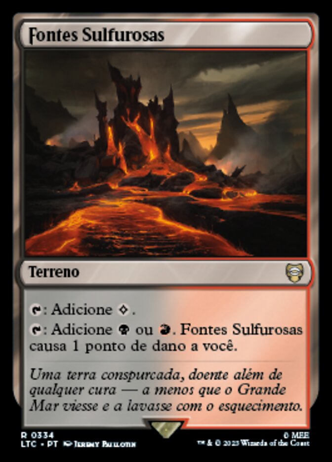 Fontes Sulfurosas