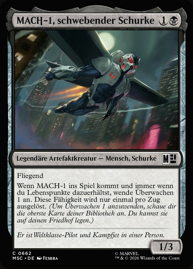 MACH-1, schwebender Schurke