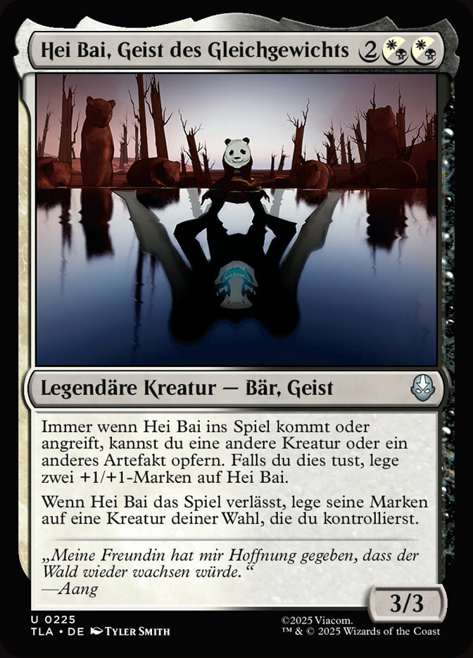 Hei Bai, Geist des Gleichgewichts
